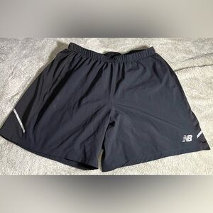 New Balance Men's Dark Gray Athletic Shorts